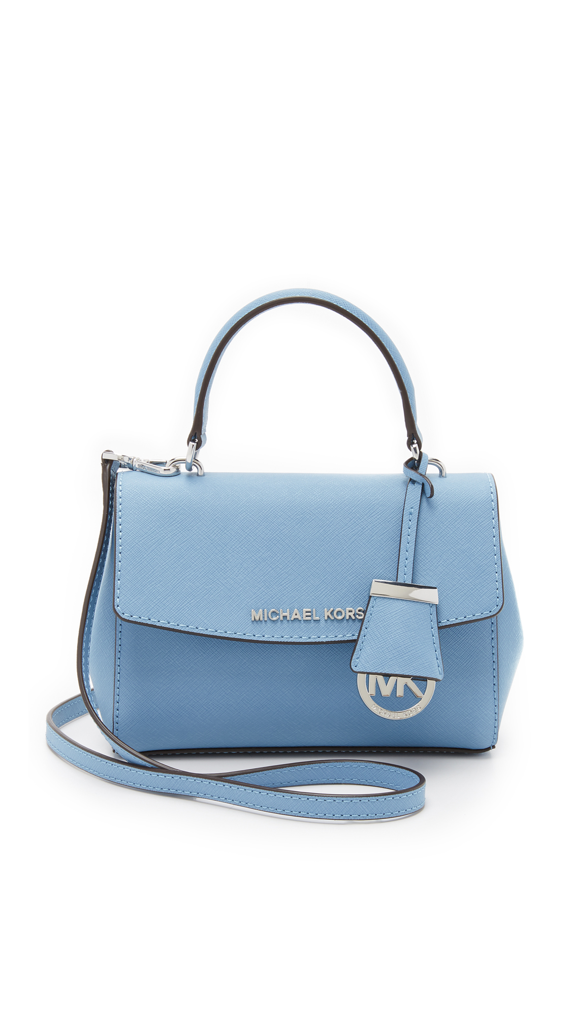 Michael michael kors Ava Small Cross Body Bag Sky in Blue Lyst