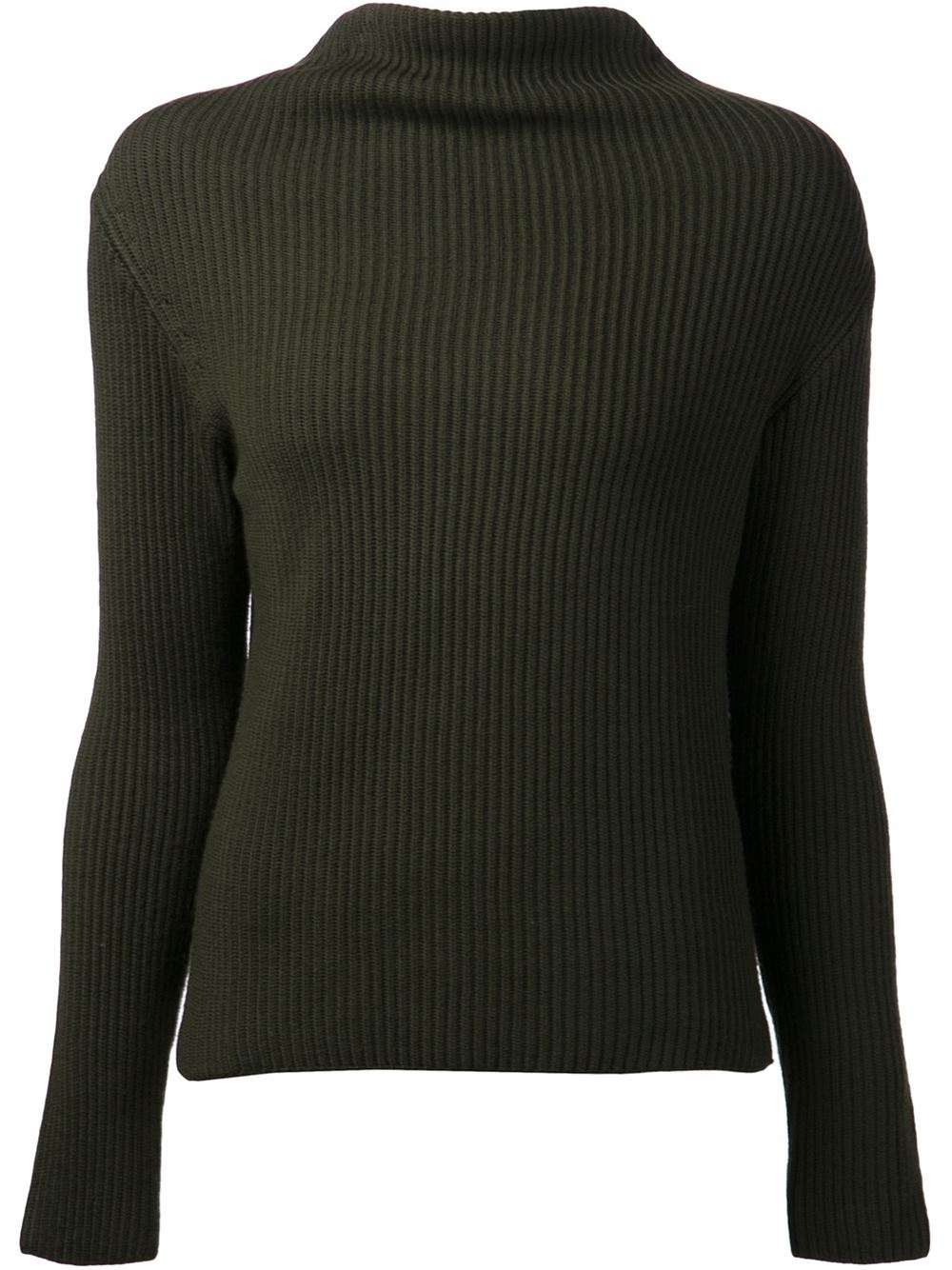 Lyst - J.w.anderson Ribbed Sweater in Green
