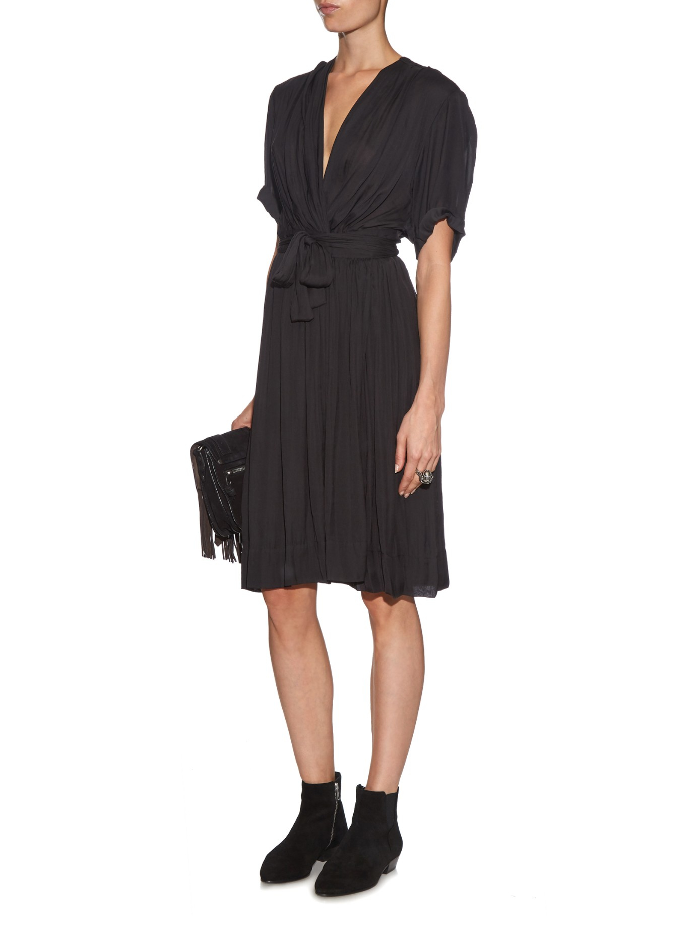 Lyst - Étoile Isabel Marant Boyce Dress in Black