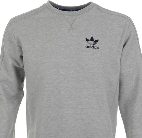 Adidas Originals Sport Crew Sweatshirt Jumper in Gray for Men (Grey) | Lyst