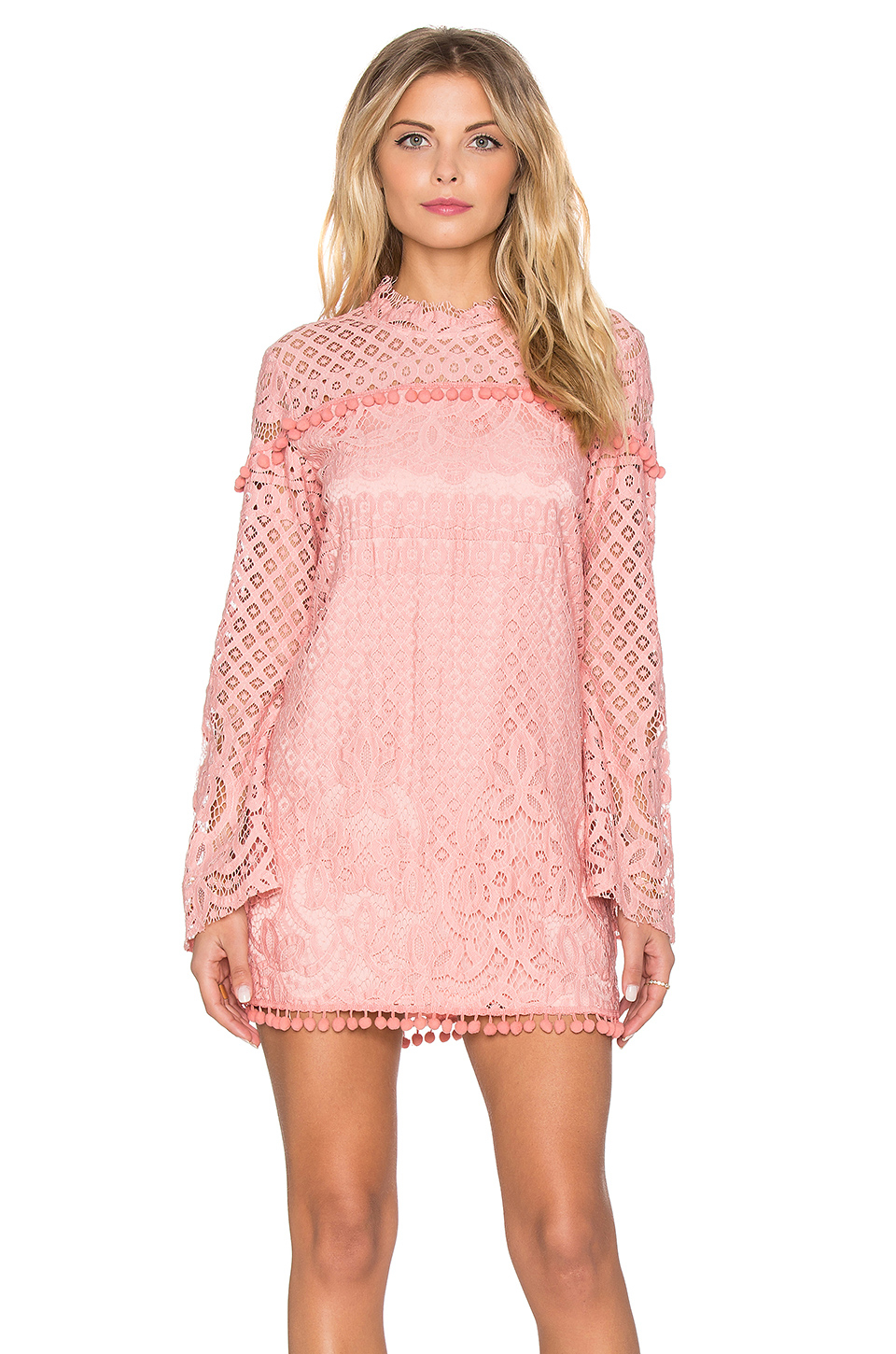 Dress revolve pink later