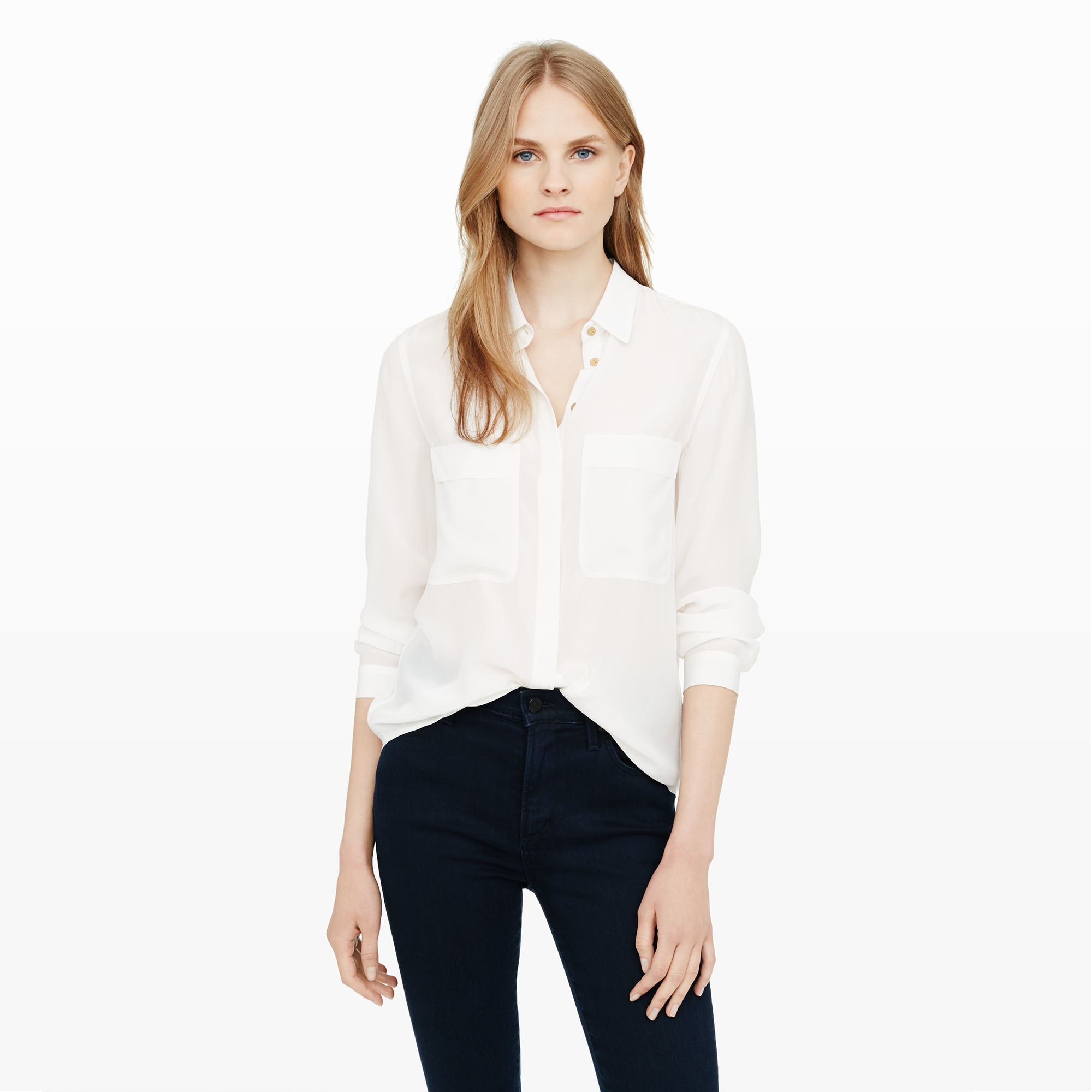 club monaco tencel shirt