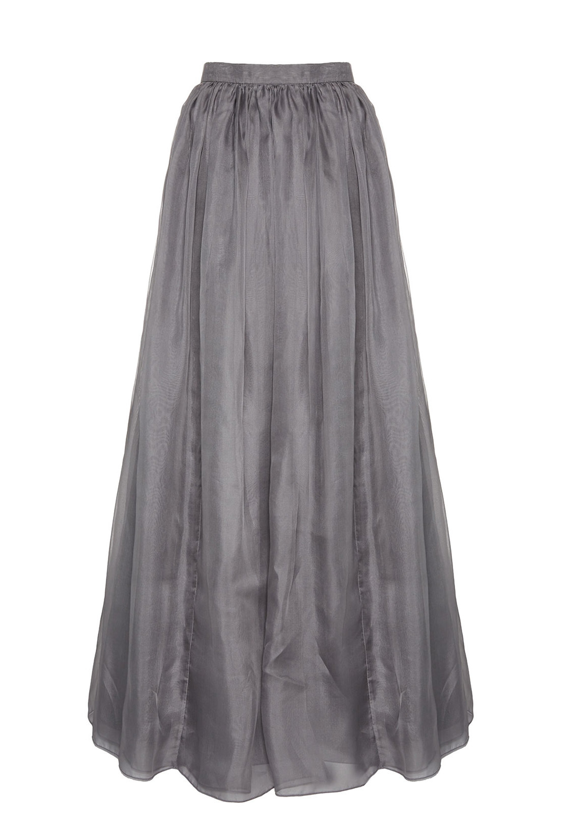Lyst - Alice + olivia Abella Long Ball Gown Skirt in Gray