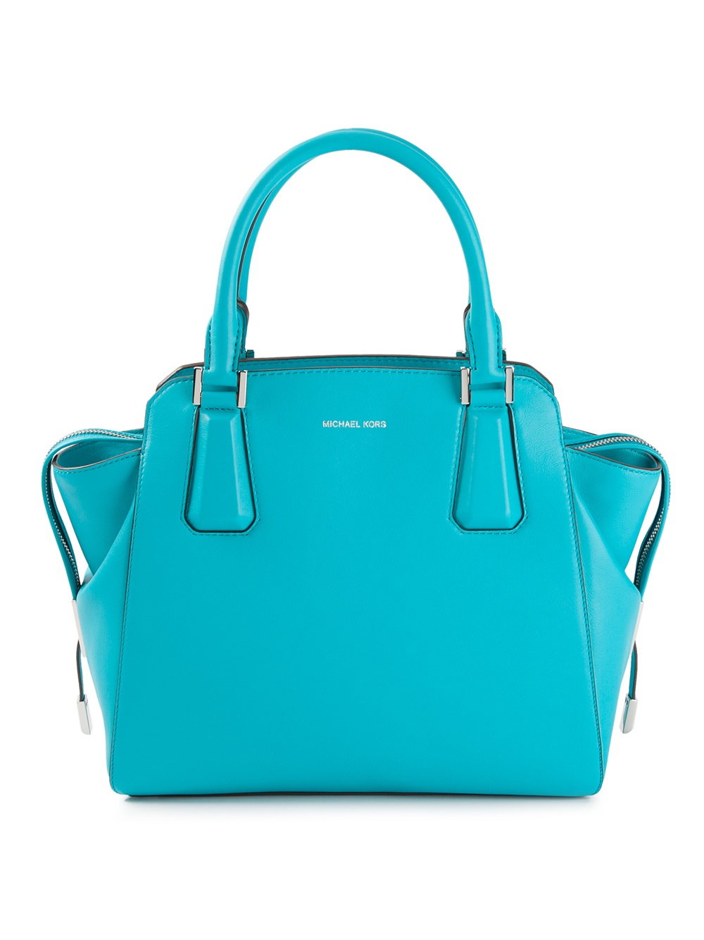 Lyst - Michael kors Small Tote in Blue