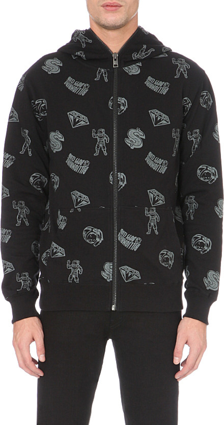 Lyst - Billionaire Boys Club - Ice Cream Logo Zip Hoodie In Black For Men