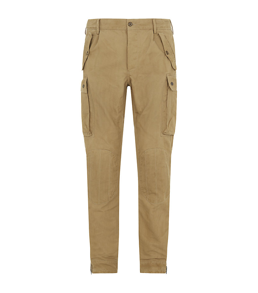 Polo ralph lauren Army Surplus Cargo Pants in Natural for Men | Lyst