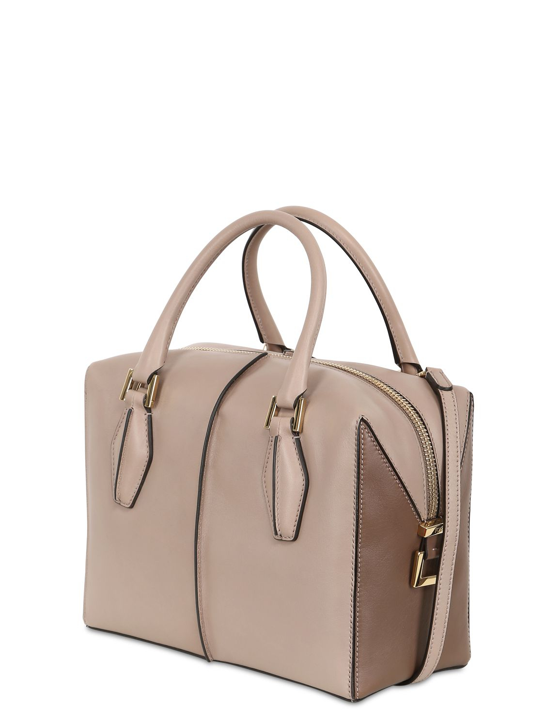 tod's leather satchel