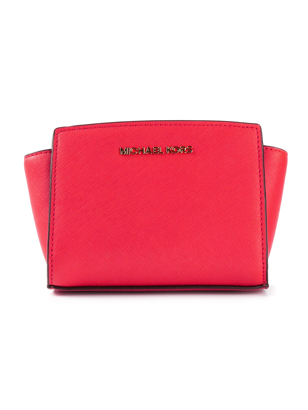 mk small red bag