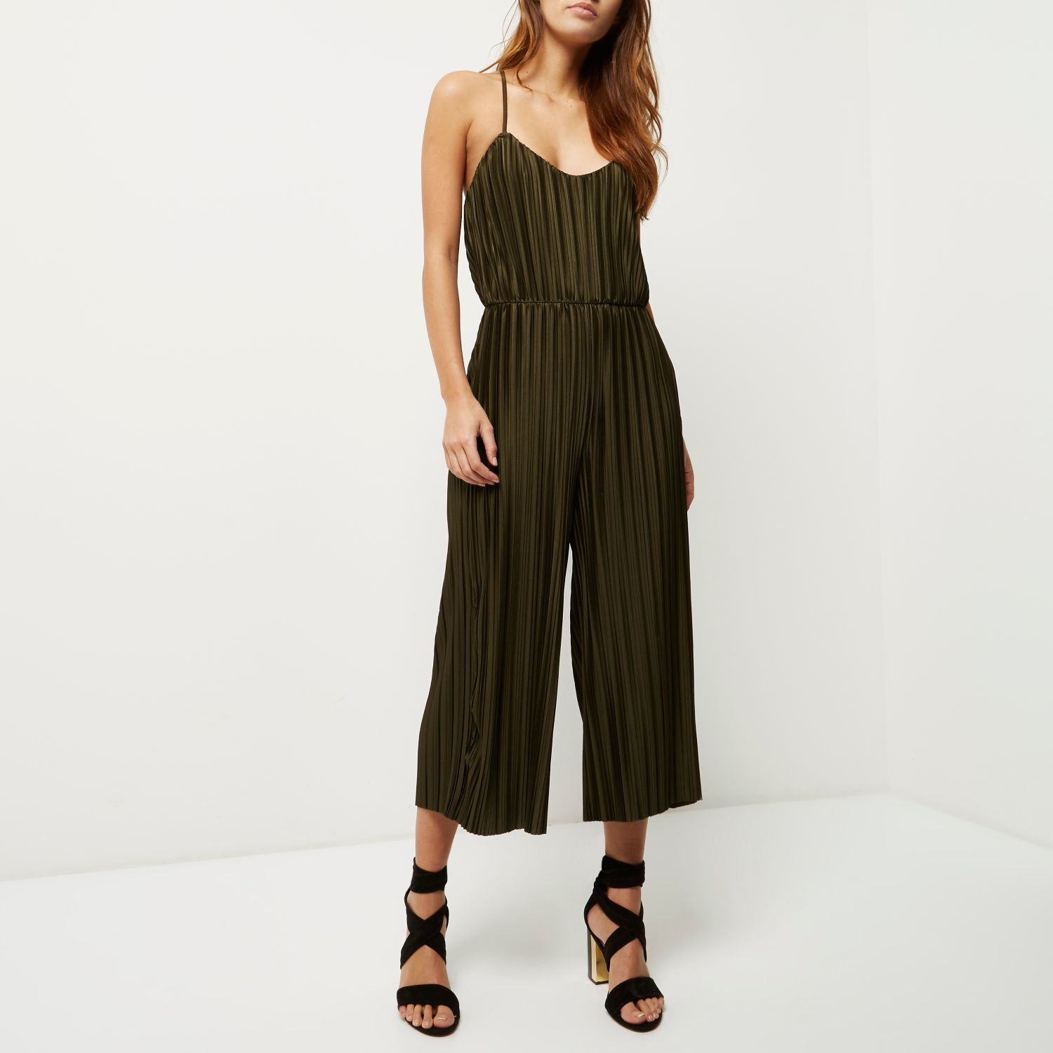 river island black jumpsuit