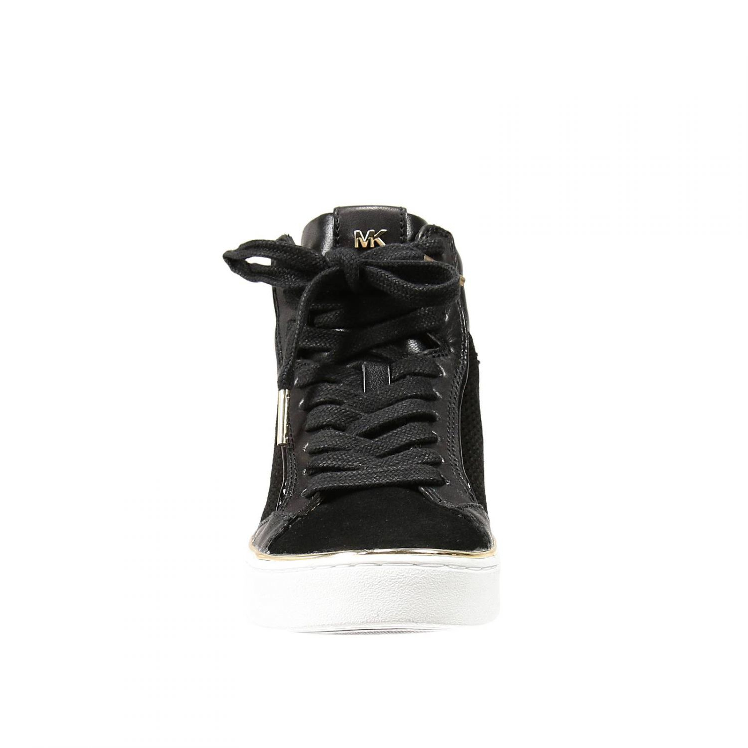 michael kors black patent leather sneakers