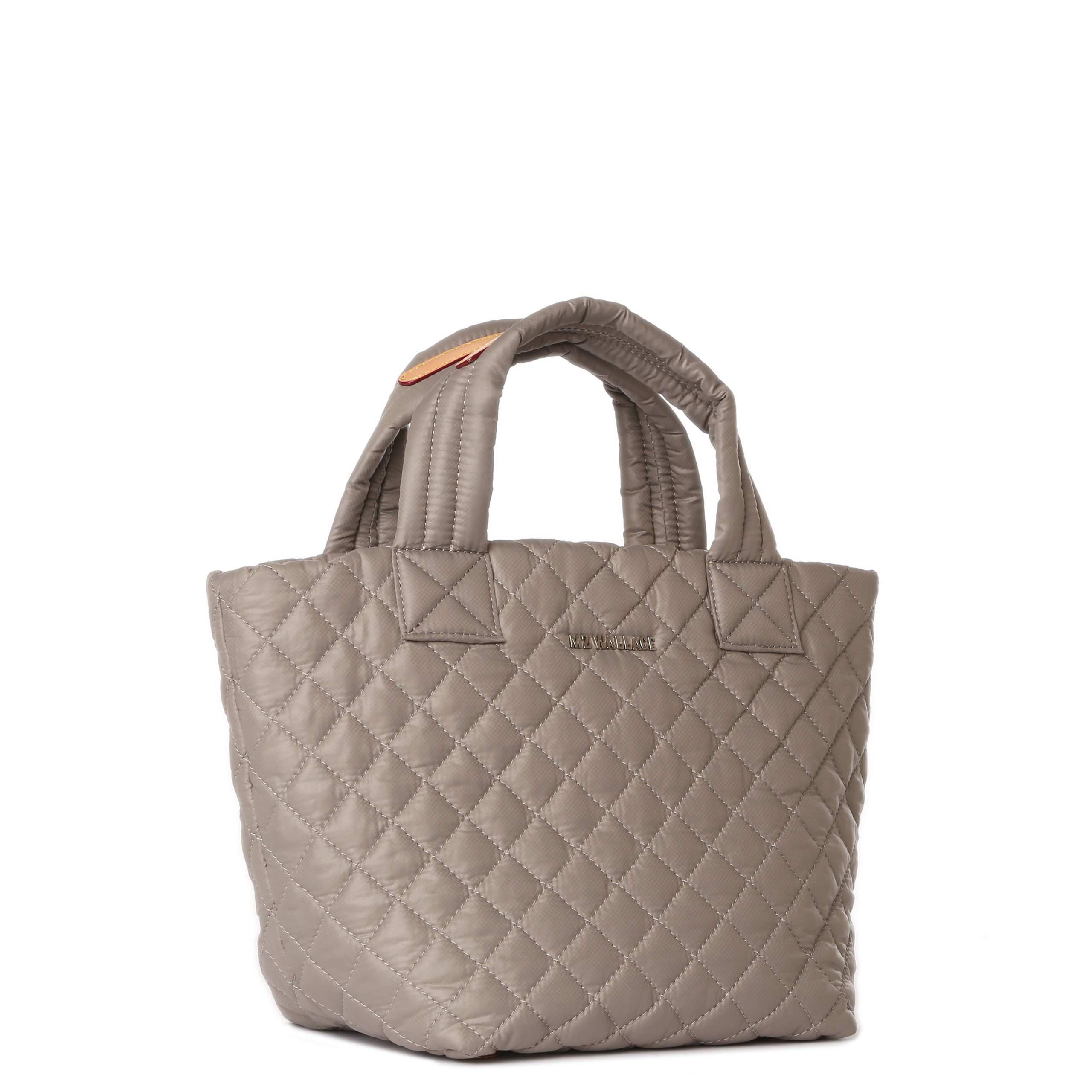 Mz wallace Mini Metro Tote Kingsport Grey Oxford in Natural | Lyst