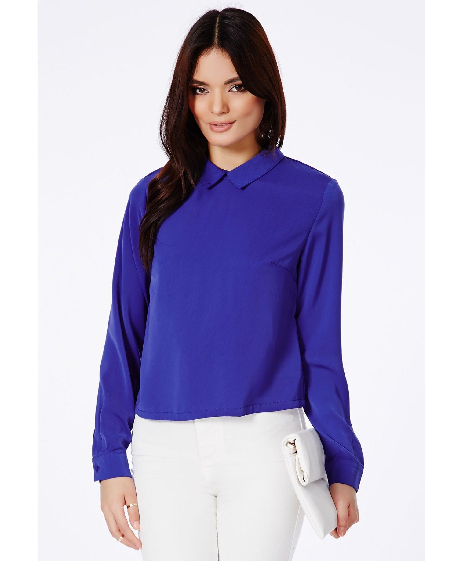 cobalt blue ladies tops uk