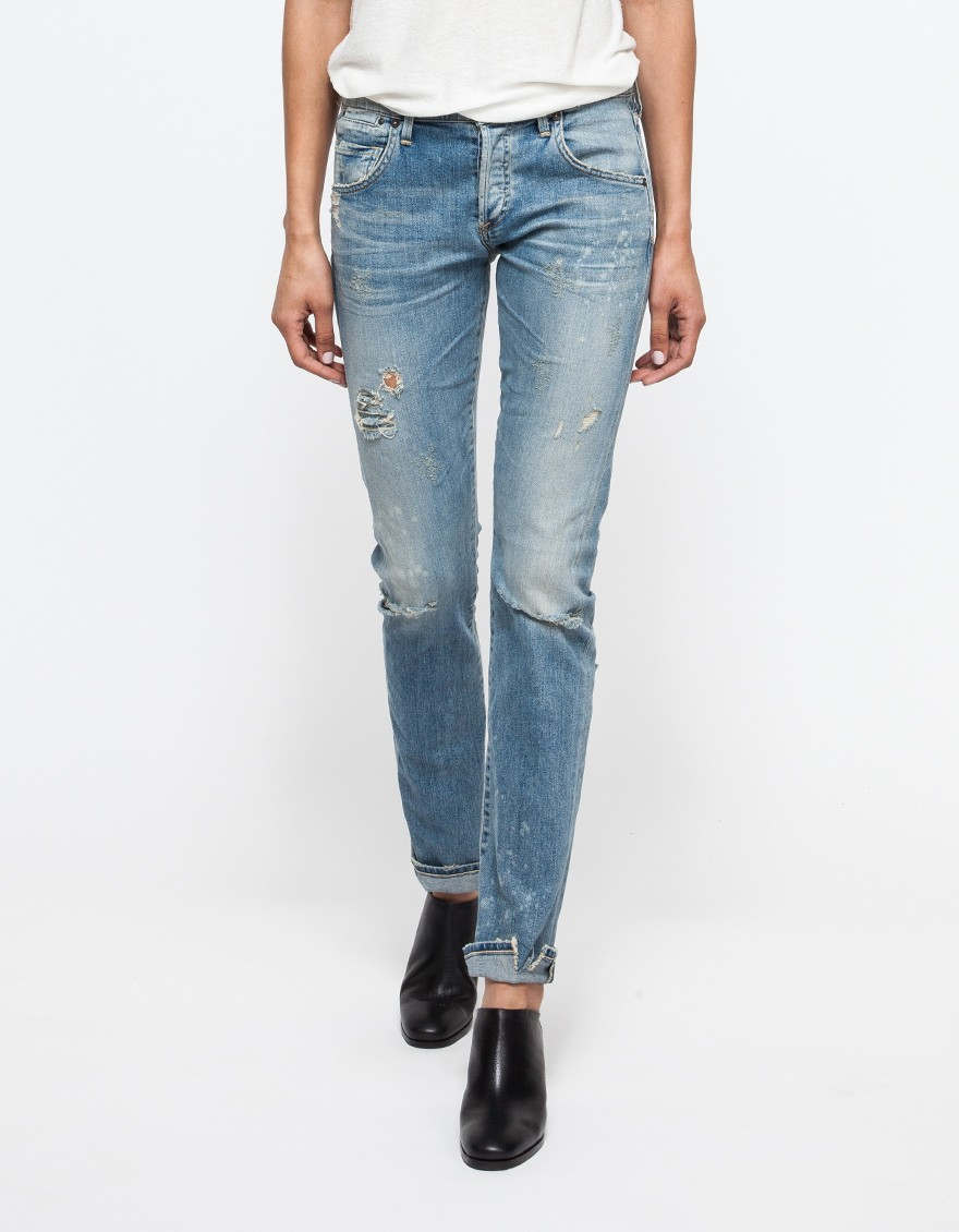 Lyst - Citizens Of Humanity Emerson Boyfriend Jeans in Blue
