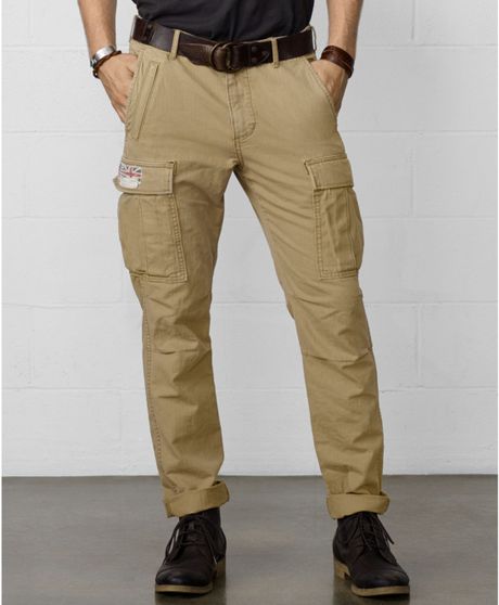 Denim & Supply Ralph Lauren Zippocket Cargo Pants in Khaki for Men ...