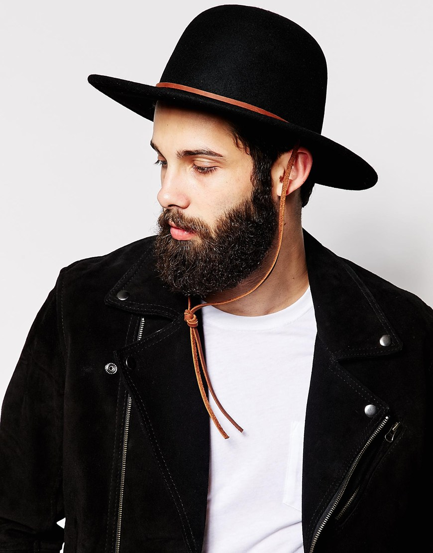 Lyst - Brixton Tiller Hat in Black for Men