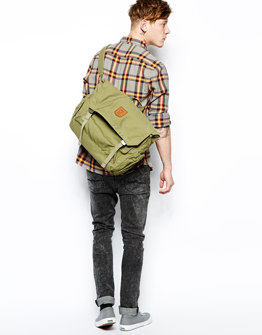 Lyst - Fjallraven Foldsack No 2 Messenger Bag in Green for Men