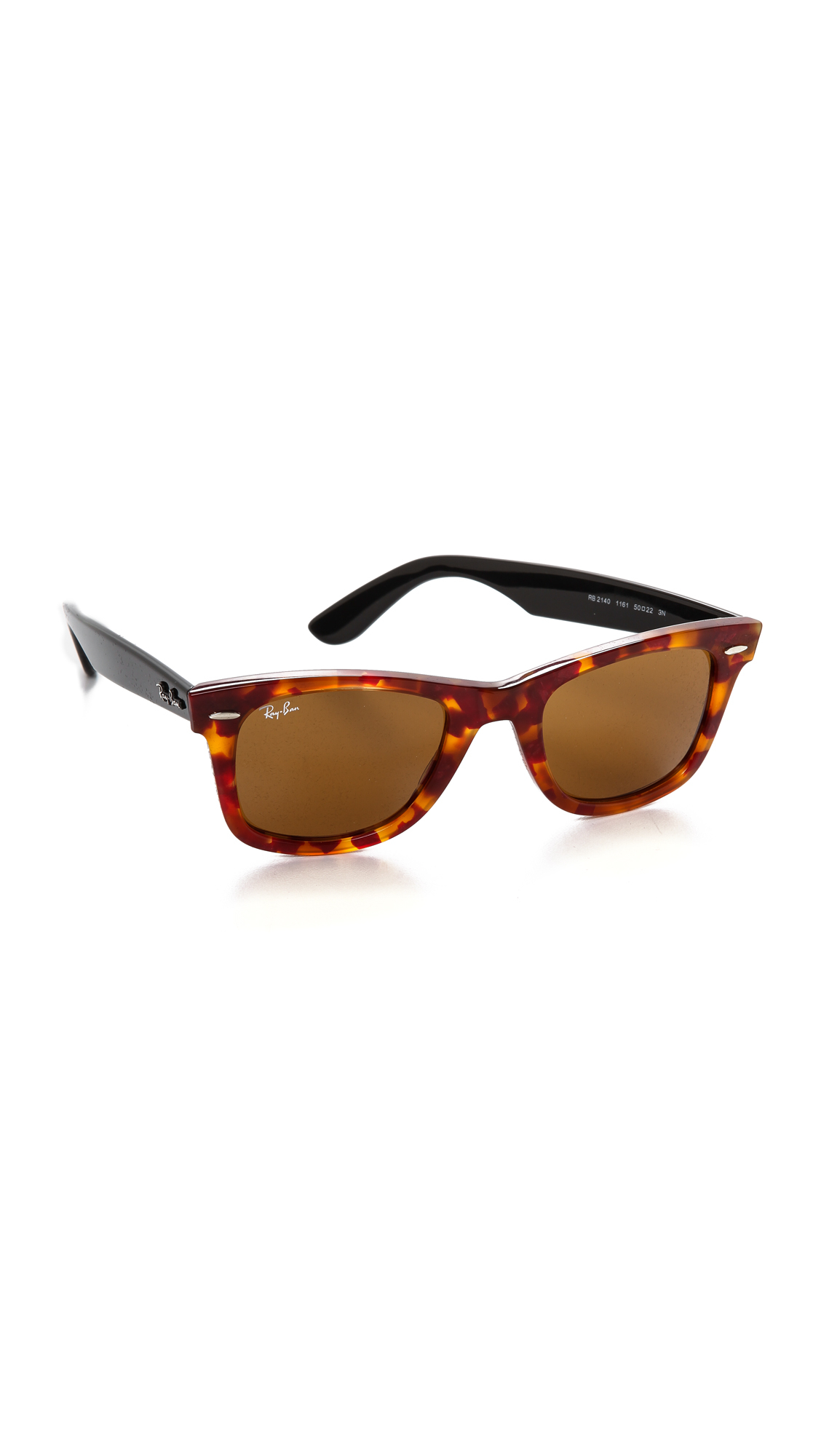 Lyst - Ray-Ban Icons Wayfarer Sunglasses - Spotted Red