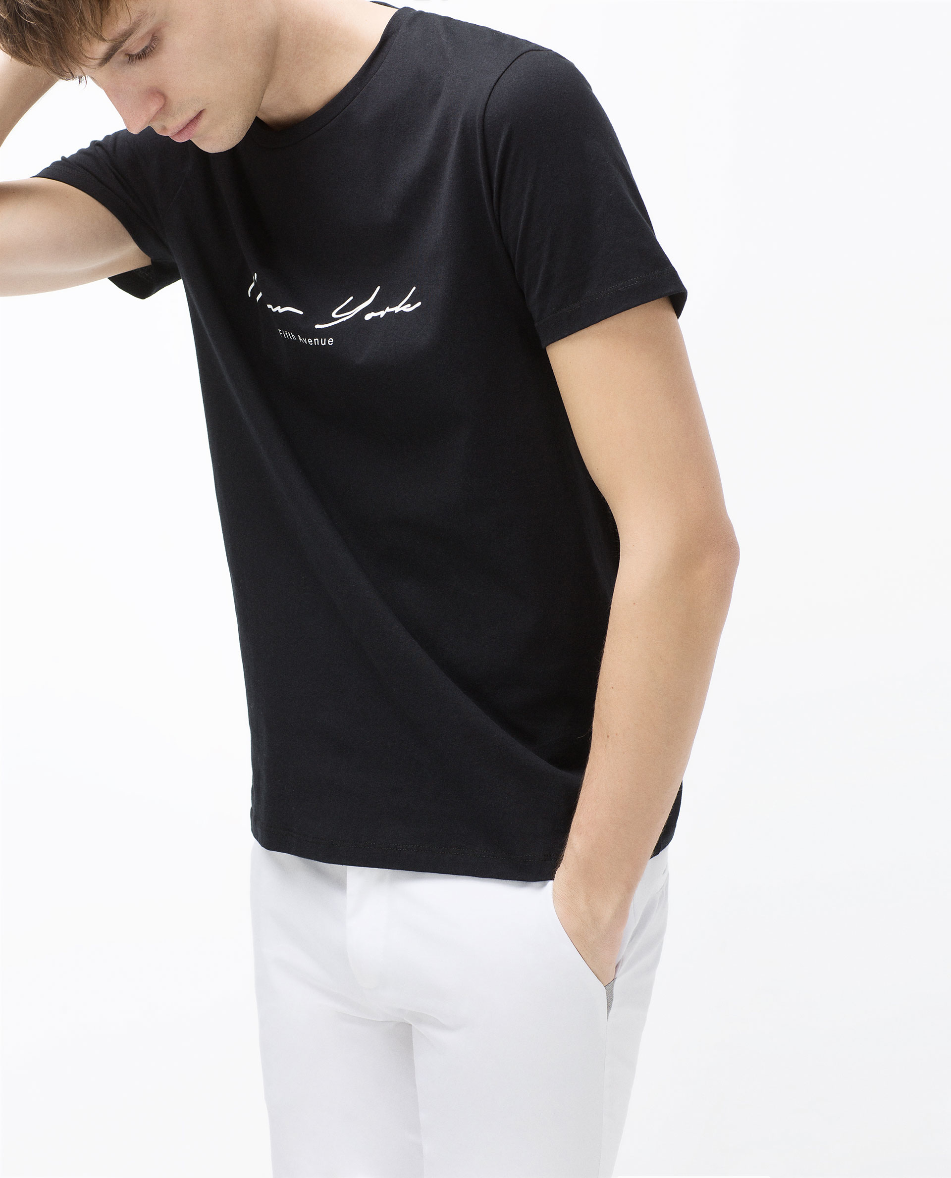 zara mens tee shirts