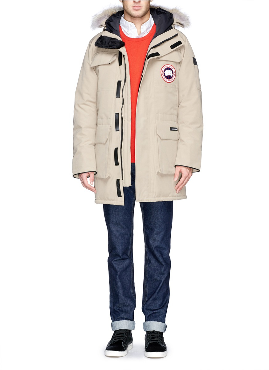 canada goose langford down parka - mens canada goose langford down parka - mens