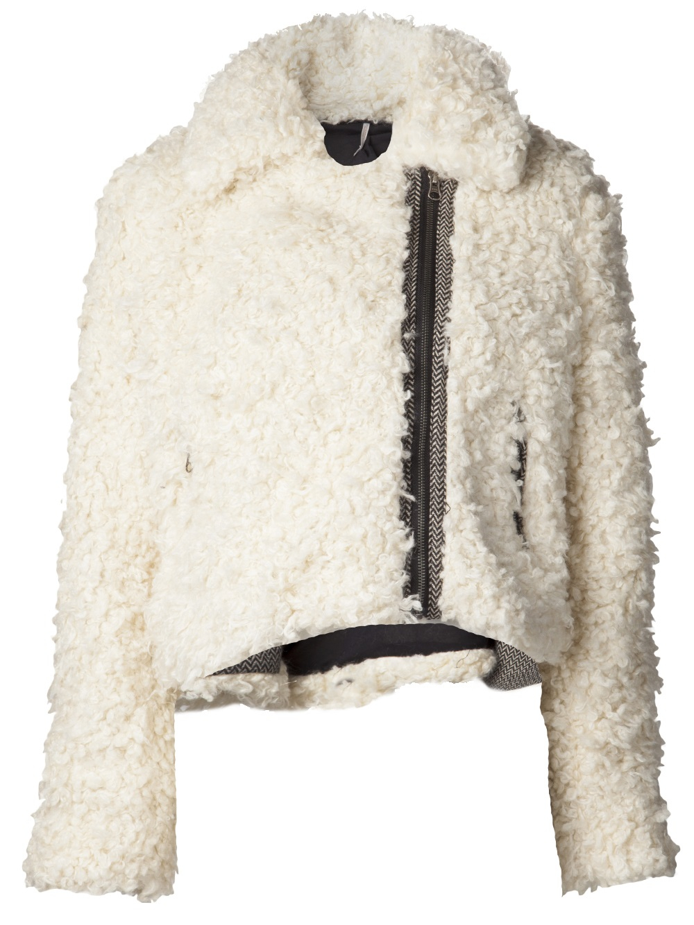 Lyst - Free People Sherpa Fur Coat in White