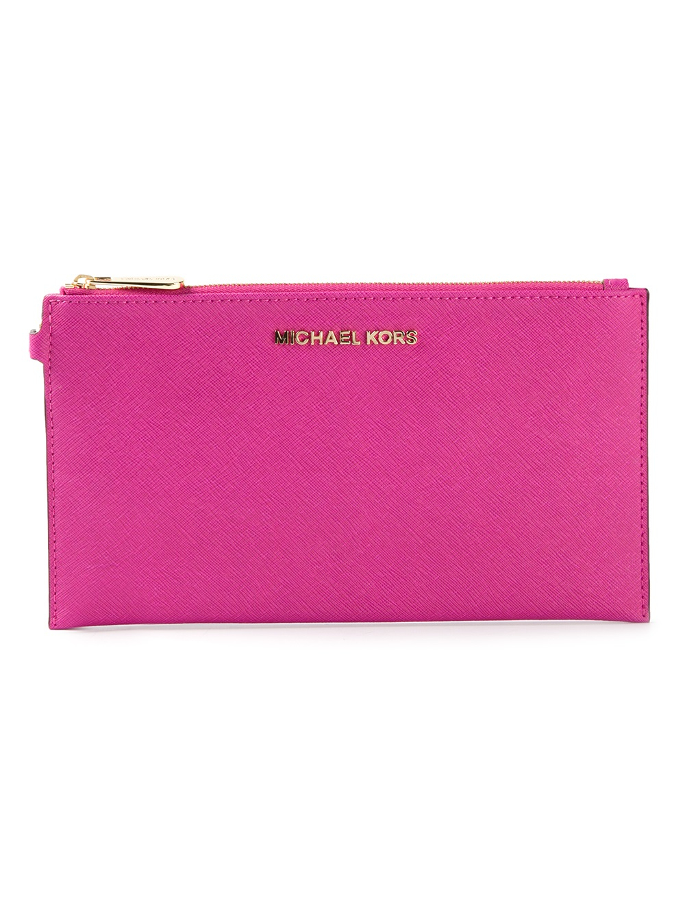 Michael Michael Kors 'Jet Set' Wallet in Pink (pink & purple) | Lyst