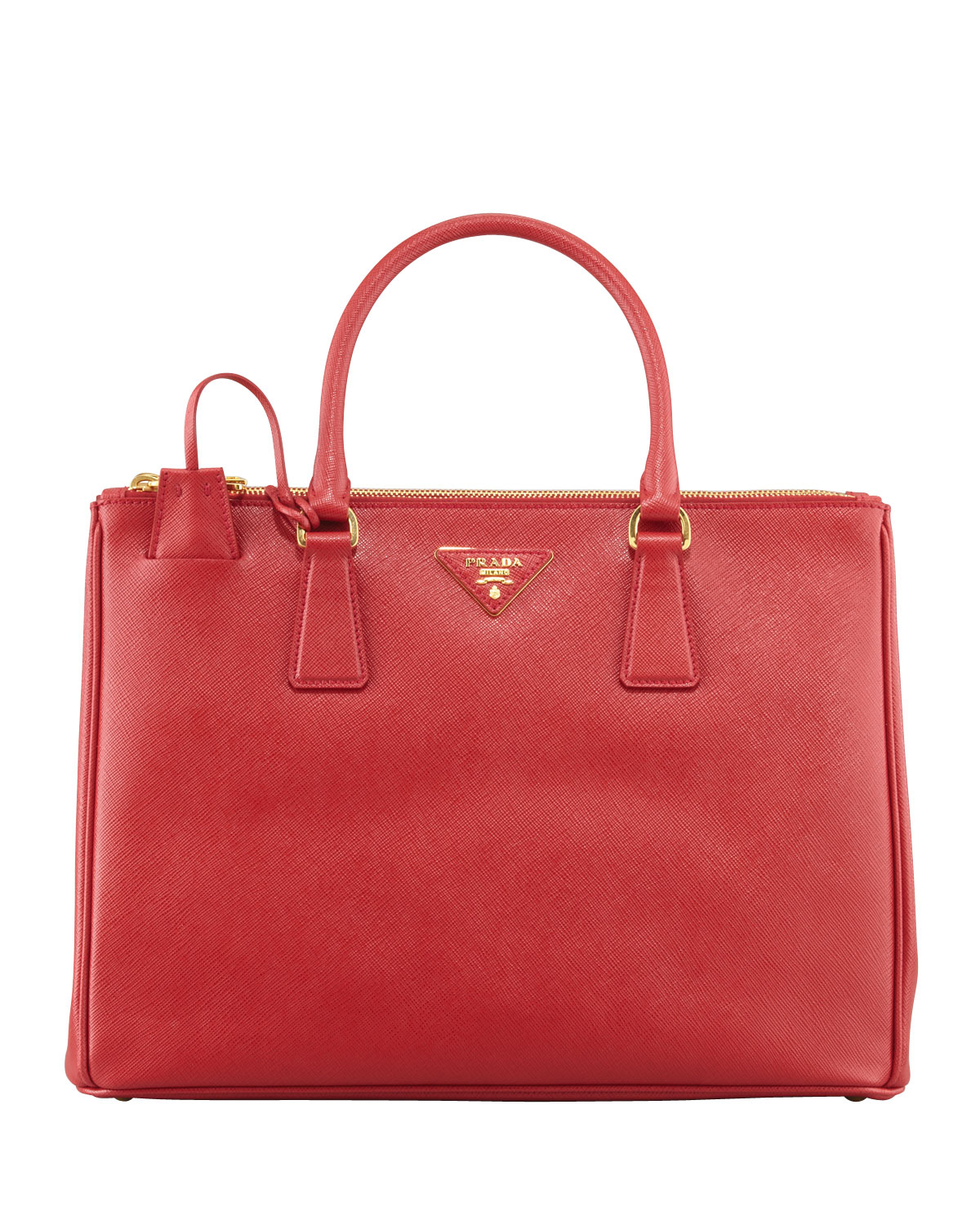 prada saffiano zip executive tote bag in lyst prada saffiano zip executive tote bag in lyst