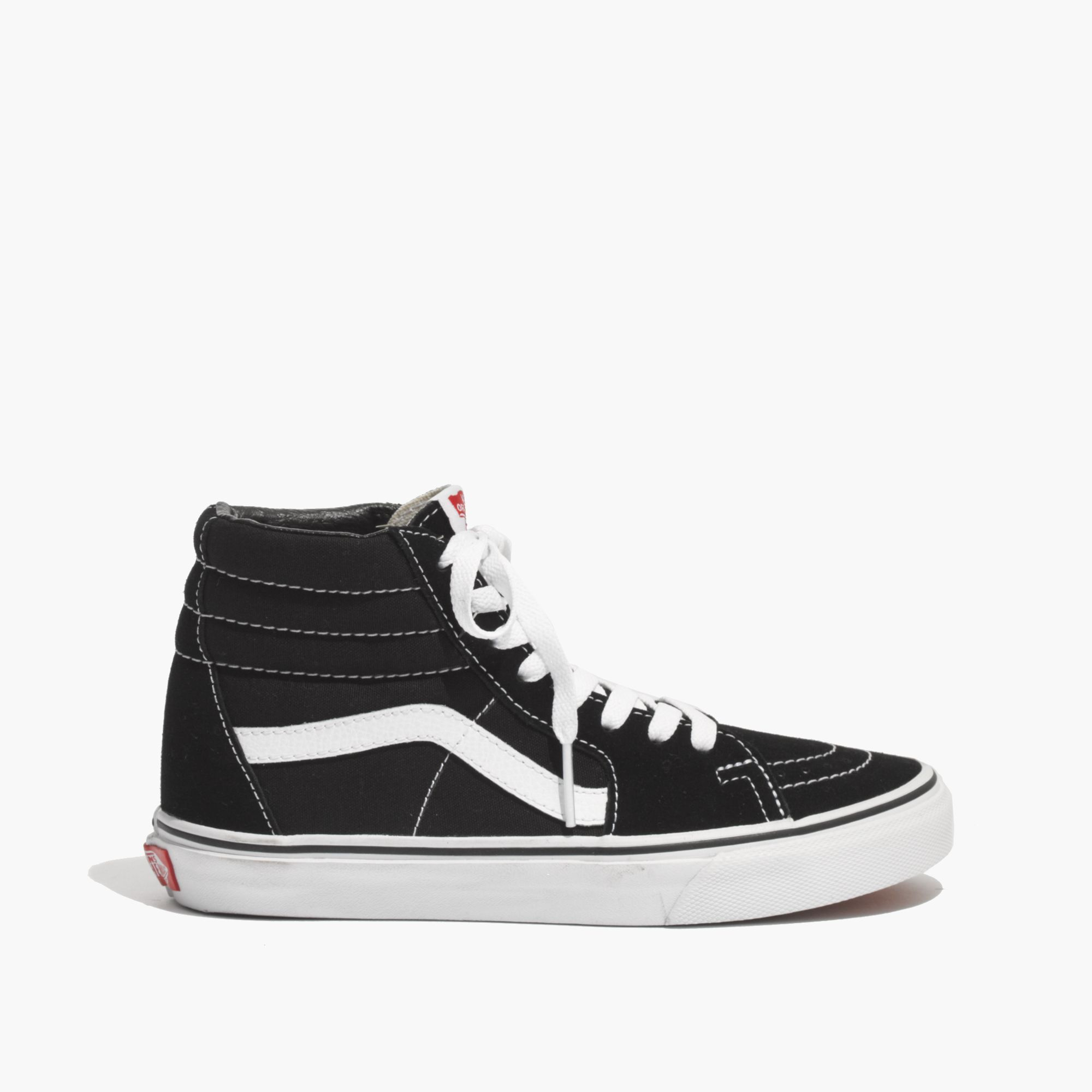 Madewell Vans& Classic Sk8-Hi High-Tops In Canvas in Black | Lyst