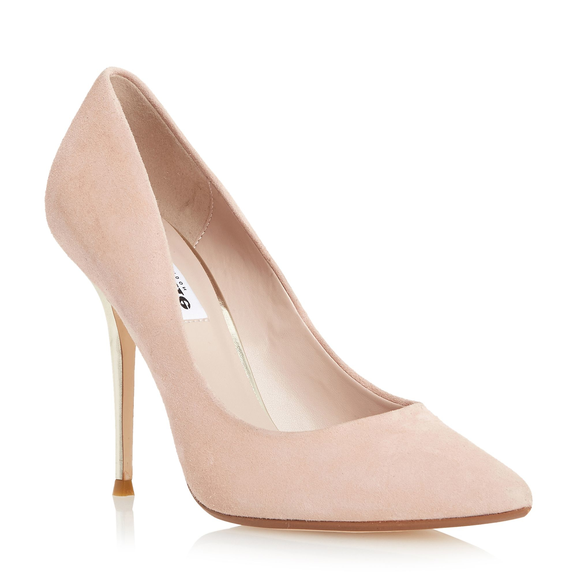 Dune Bonni High Pointed Court Shoes in Pink (Blush) | Lyst