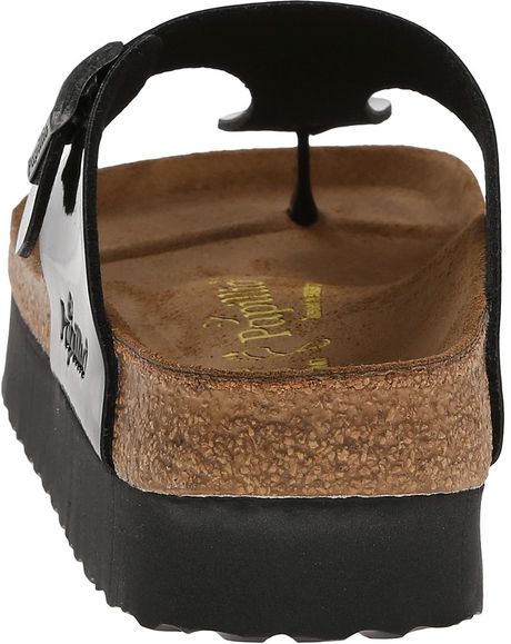 birkenstock gizeh platform black