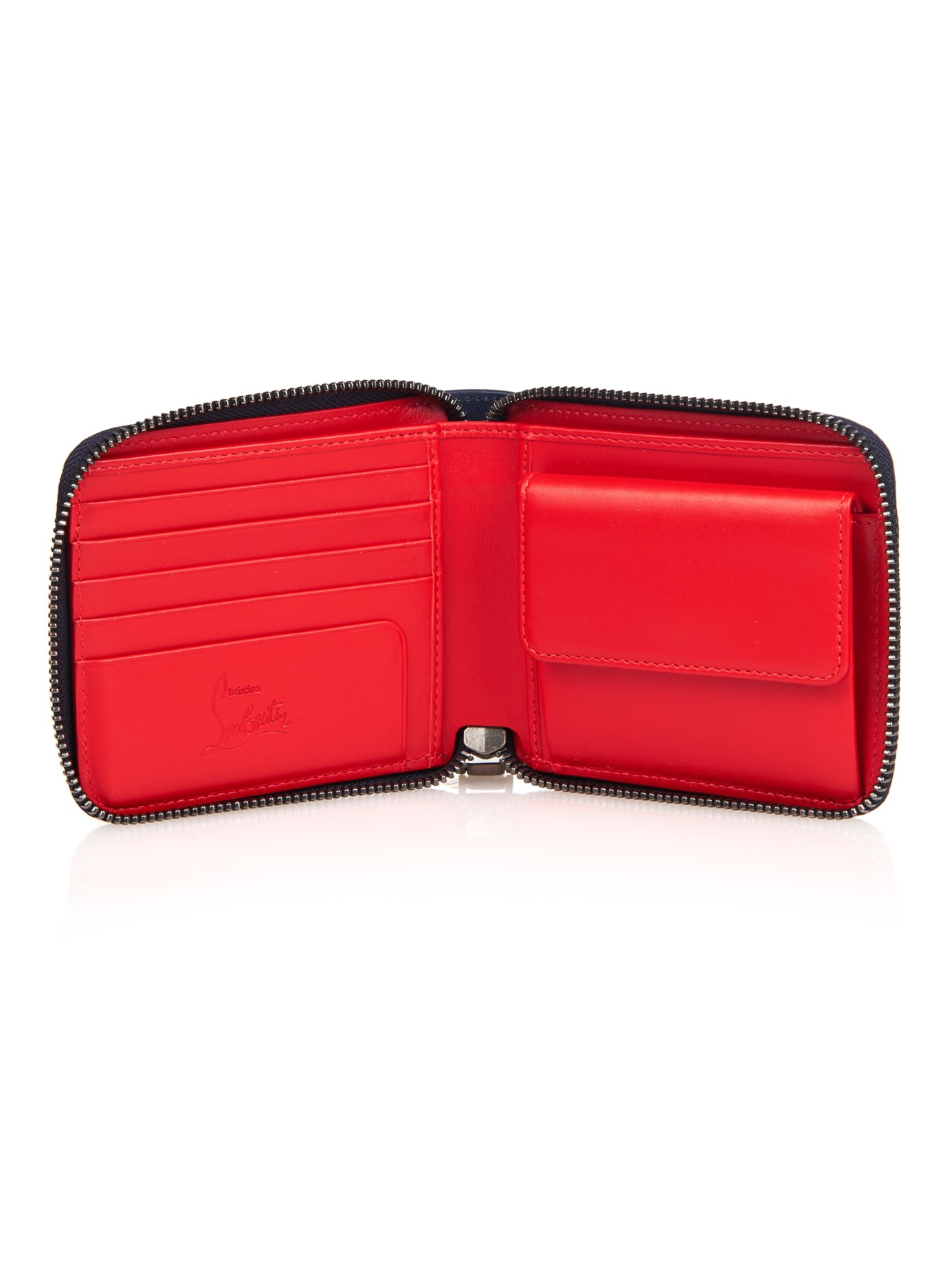christian louboutin zip around wallet christian louboutin zip around wallet