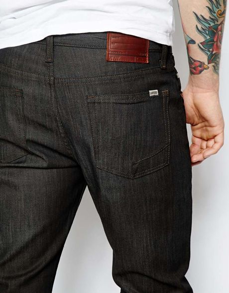 Vans V76 Jeans Skinny Fit in Gray for Men (Gravelgrey) | Lyst