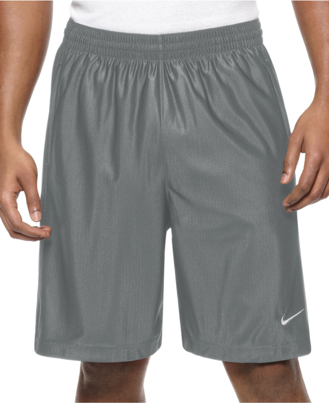 Lyst - Nike Zone Mesh Basketball Shorts in Metallic for Men