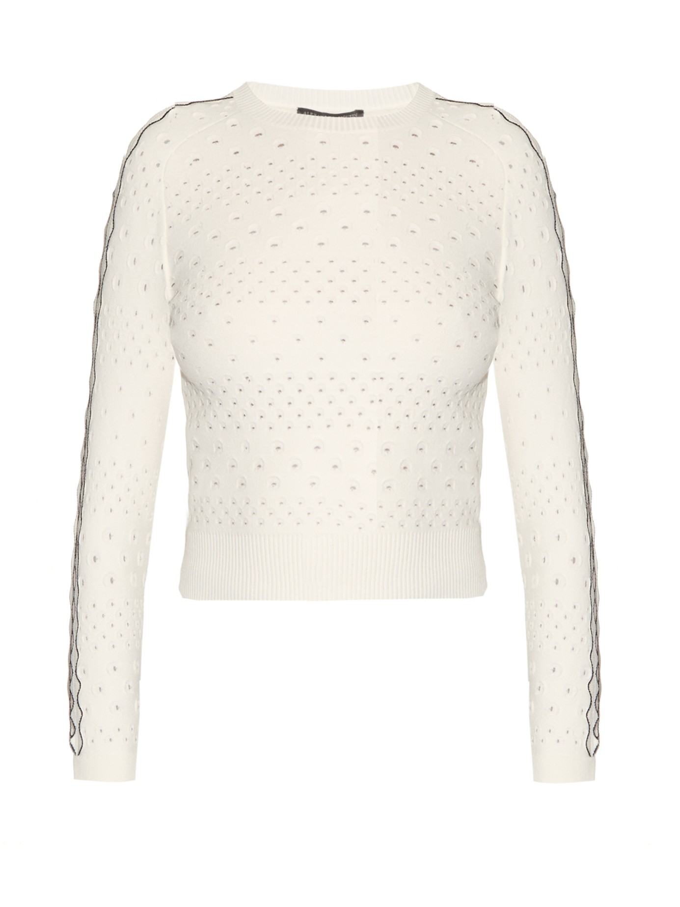 alexander mcqueen white sweatshirt