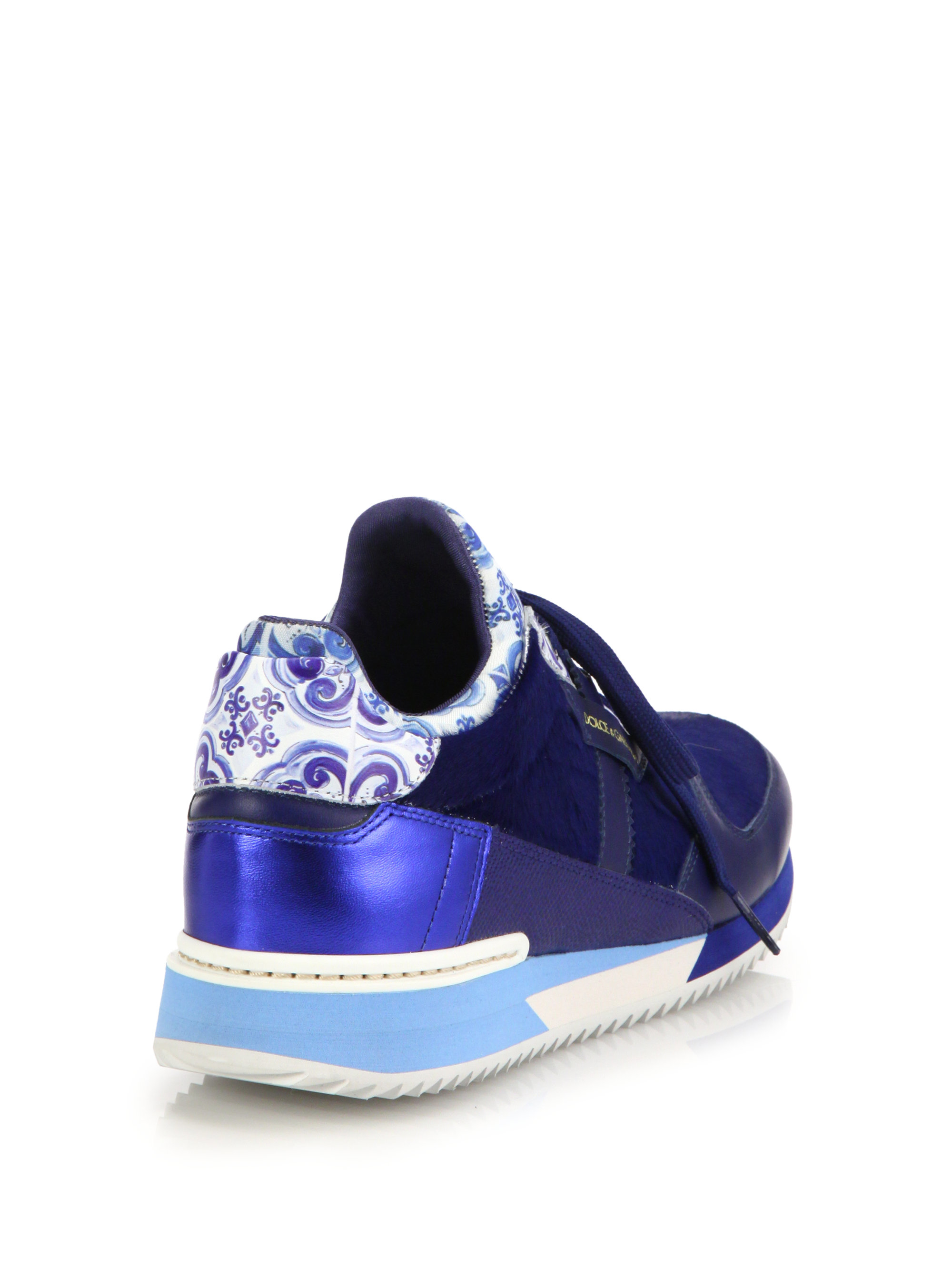 neon dolce and gabbana sneakers