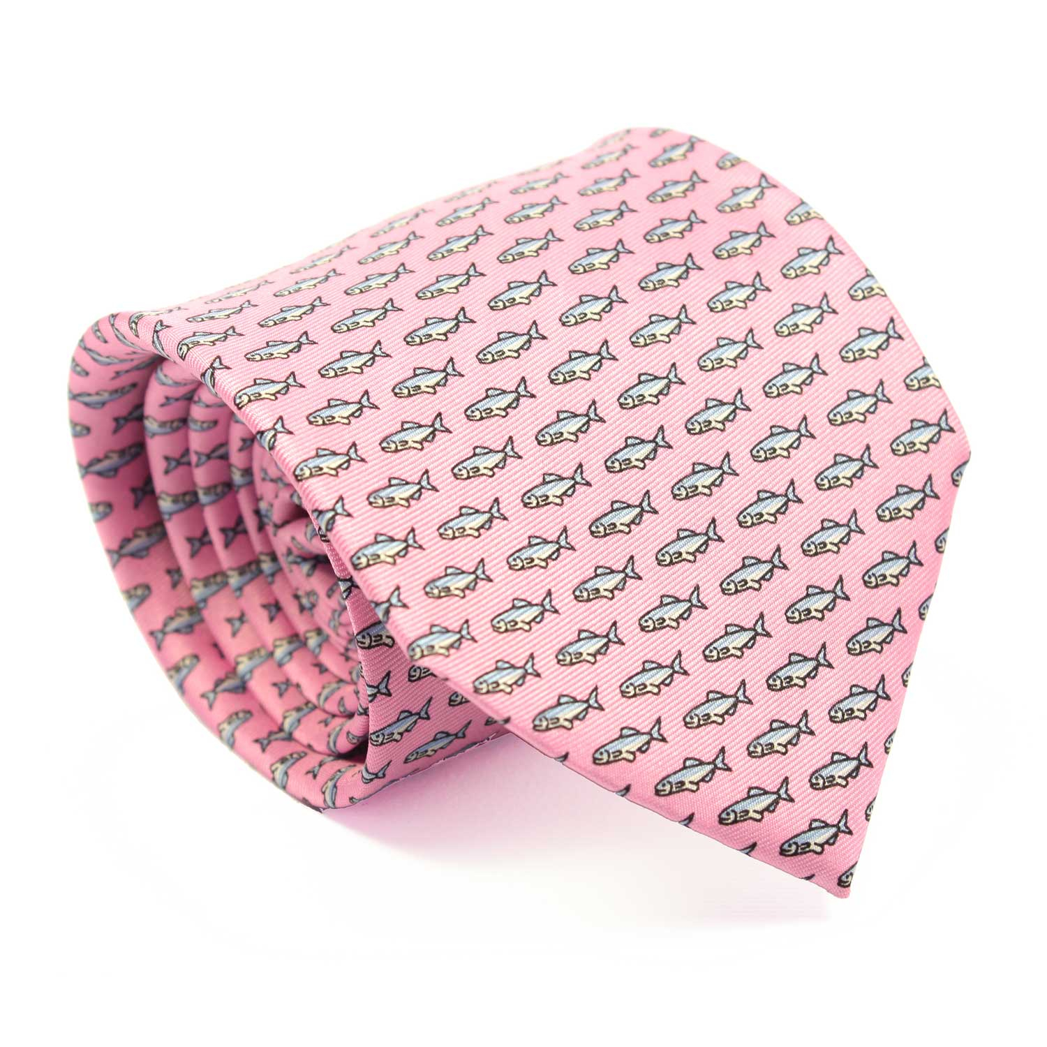 Lyst - Reef Knots Fish Silk Tie Pink in Pink for Men