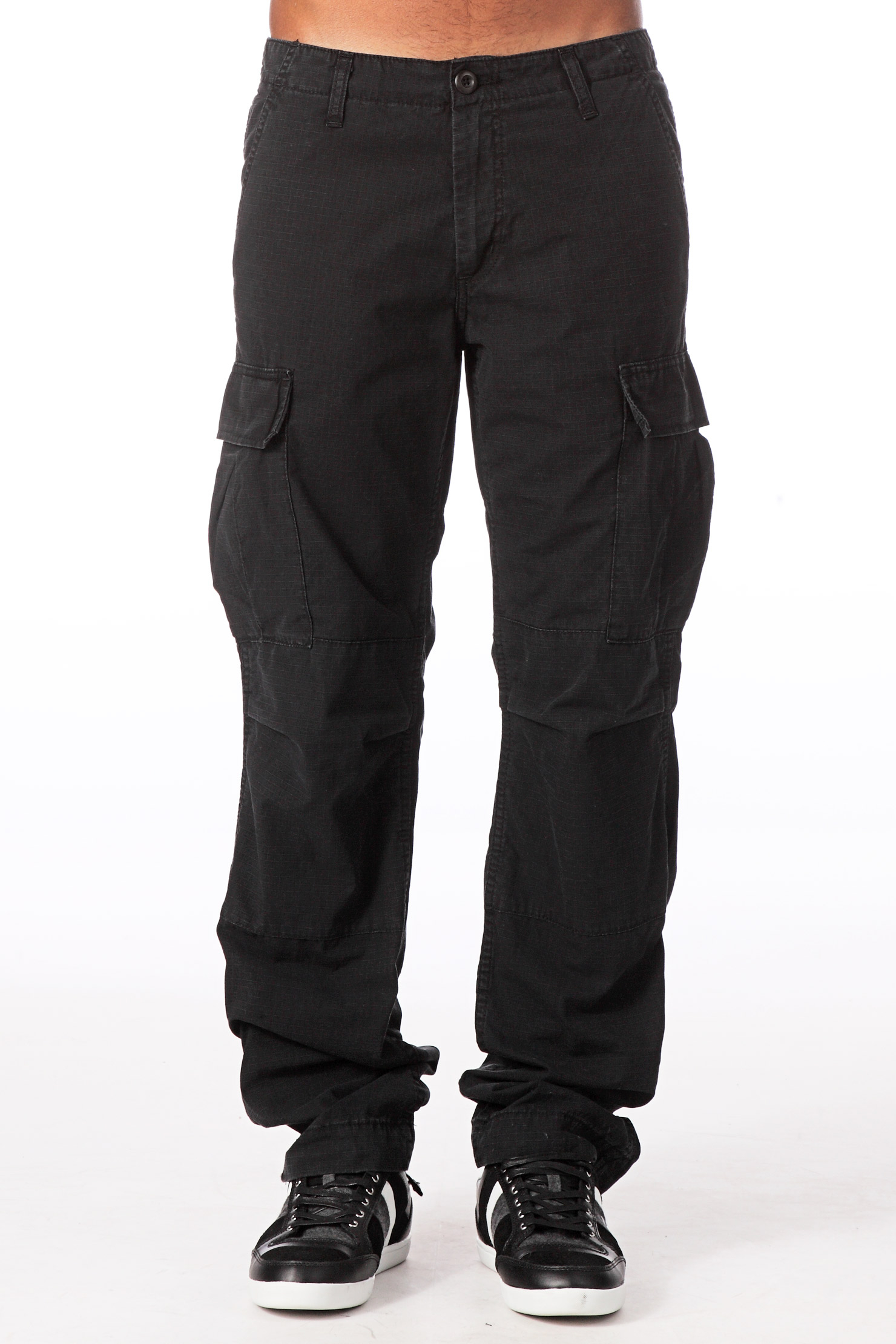 Carhartt Jeans Slim Cargo Pant in Black for Men | Lyst