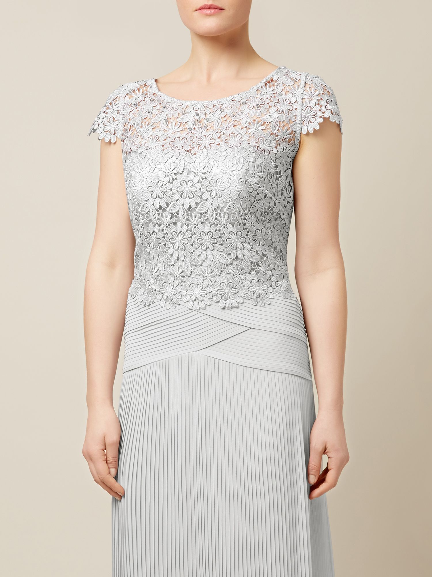 lace top maxi