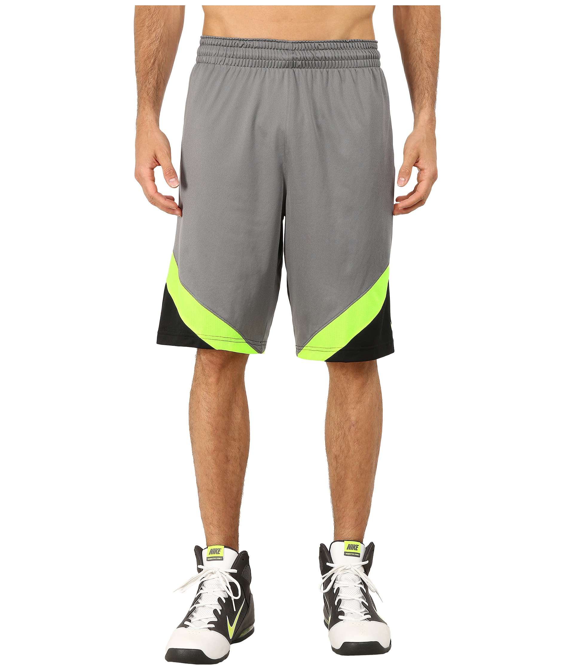 mens nike gray shorts