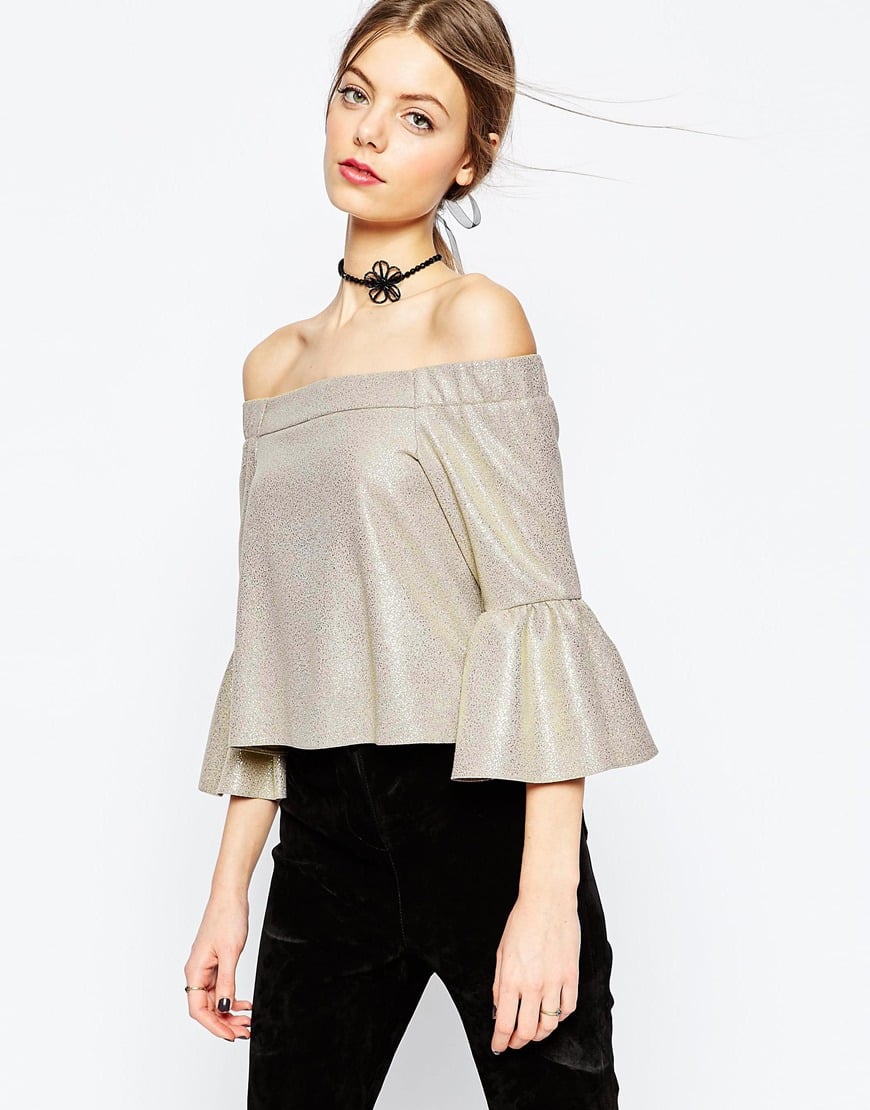 off shoulder top asos