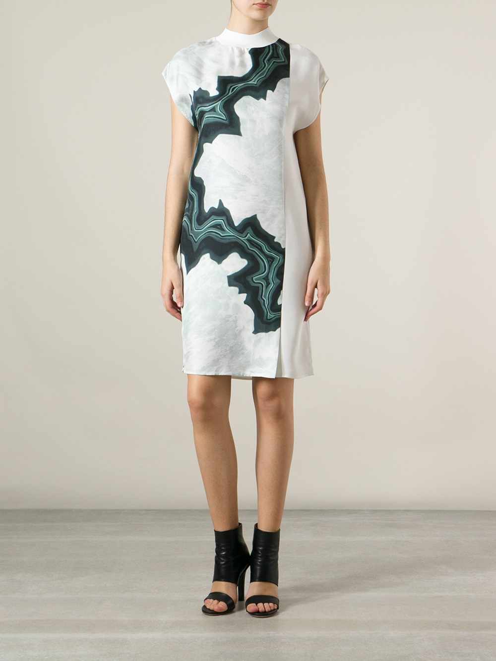 Lyst 3.1 Phillip Lim Graphic Print Dress in White