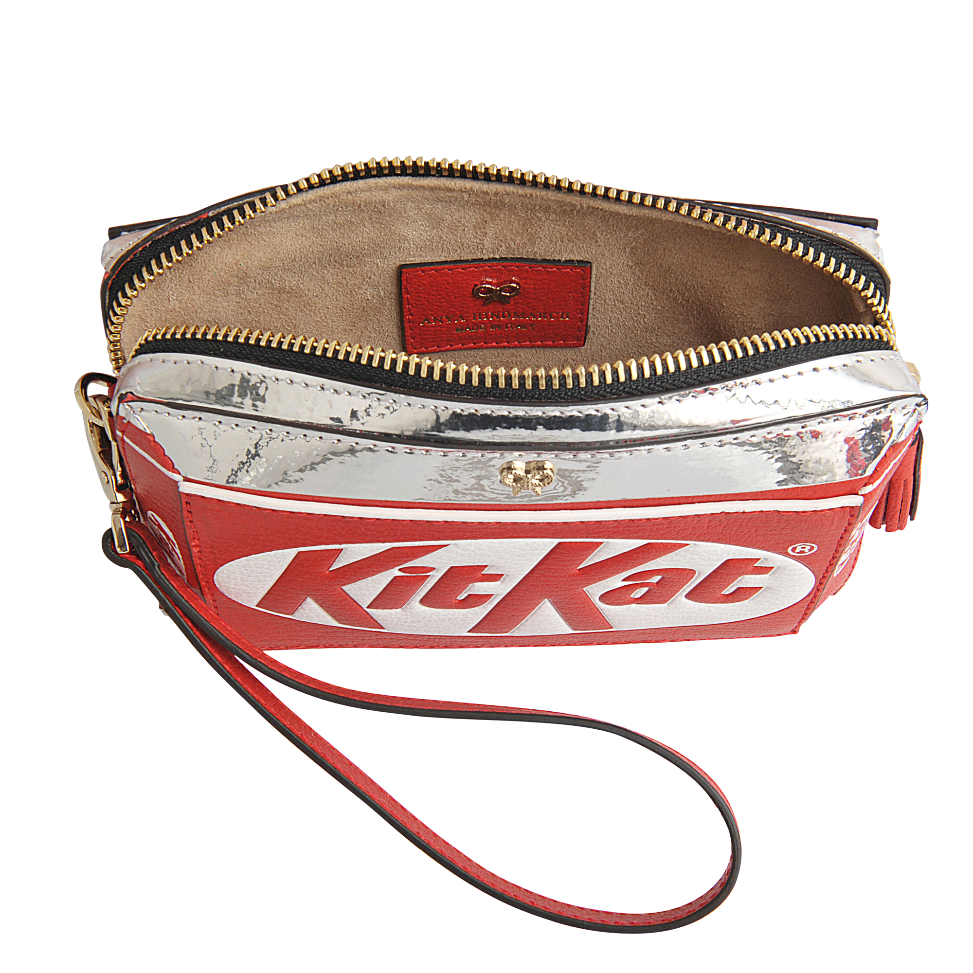 Anya hindmarch Kit-kat Clutch in Red | Lyst