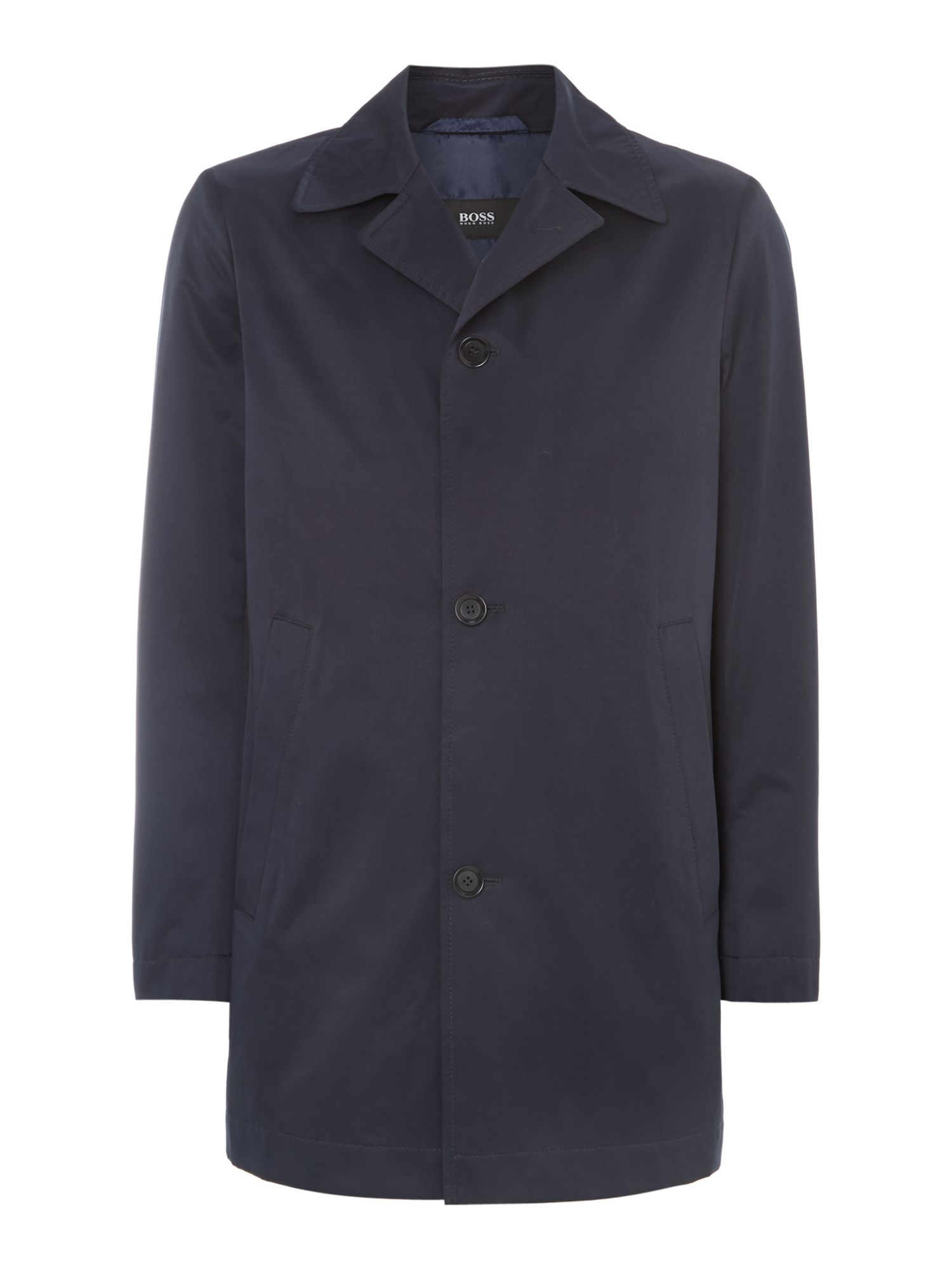 Hugo Boss Dais Slim Fit Raincoat in Blue for Men (Navy) | Lyst