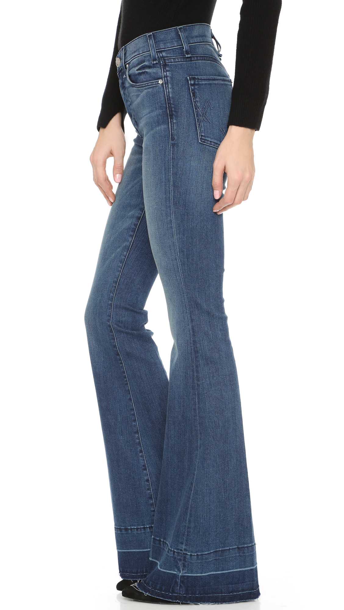Lyst - Mcguire Denim Majorelle Flare Jeans in Blue