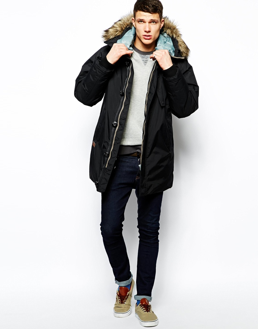 Lyst - G-Star Raw Down Parka Mountain in Black for Men