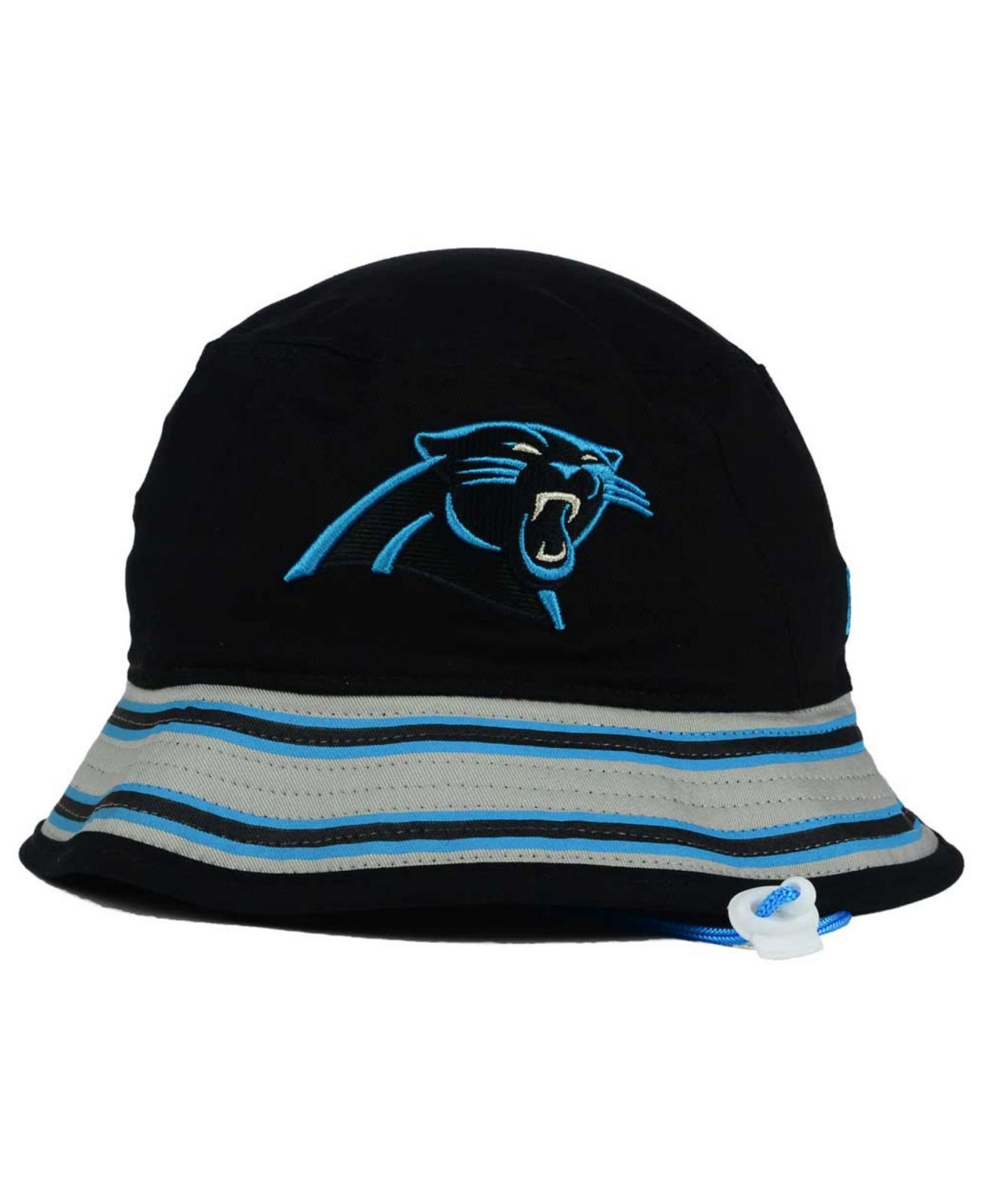 Ktz Carolina Panthers Team Stripe Bucket Hat in Blue for Men Lyst