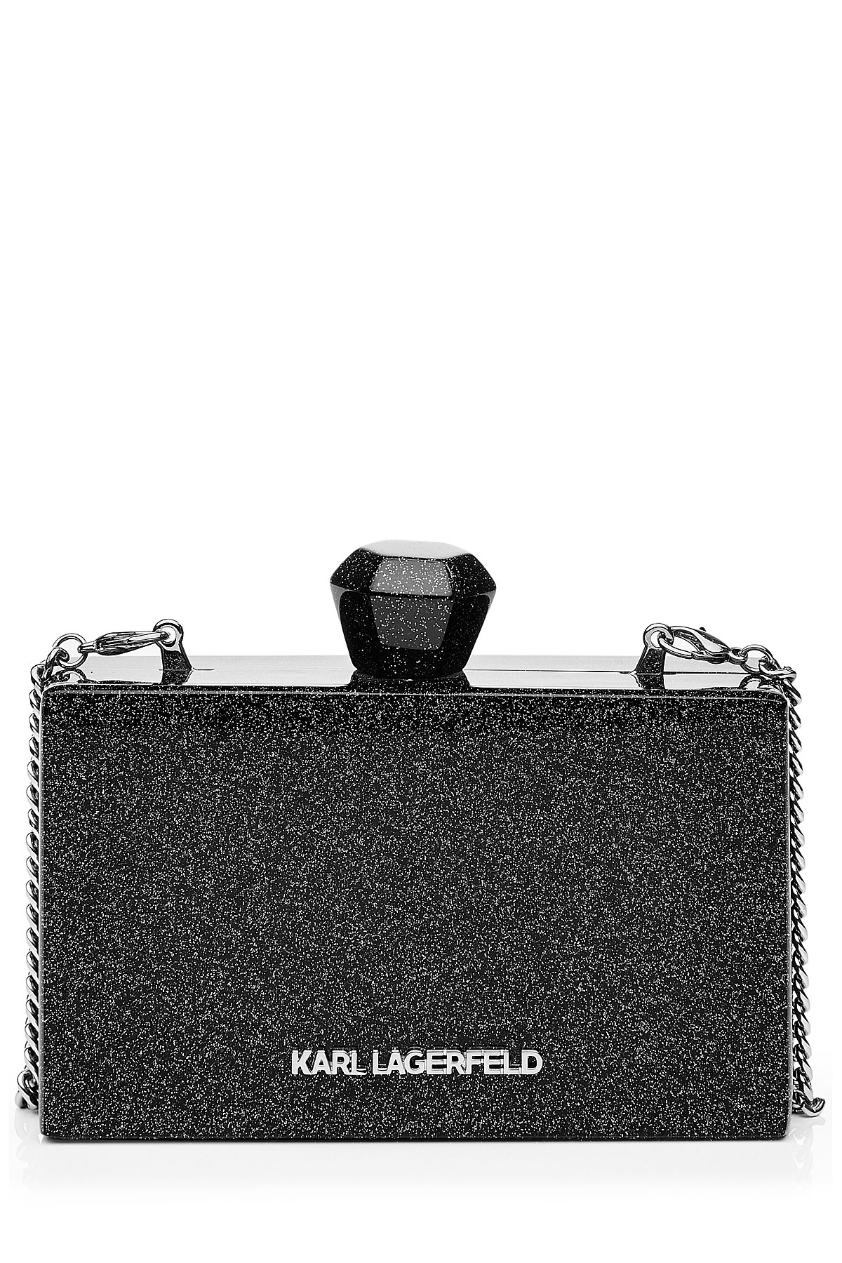 karl lagerfeld glitter bag