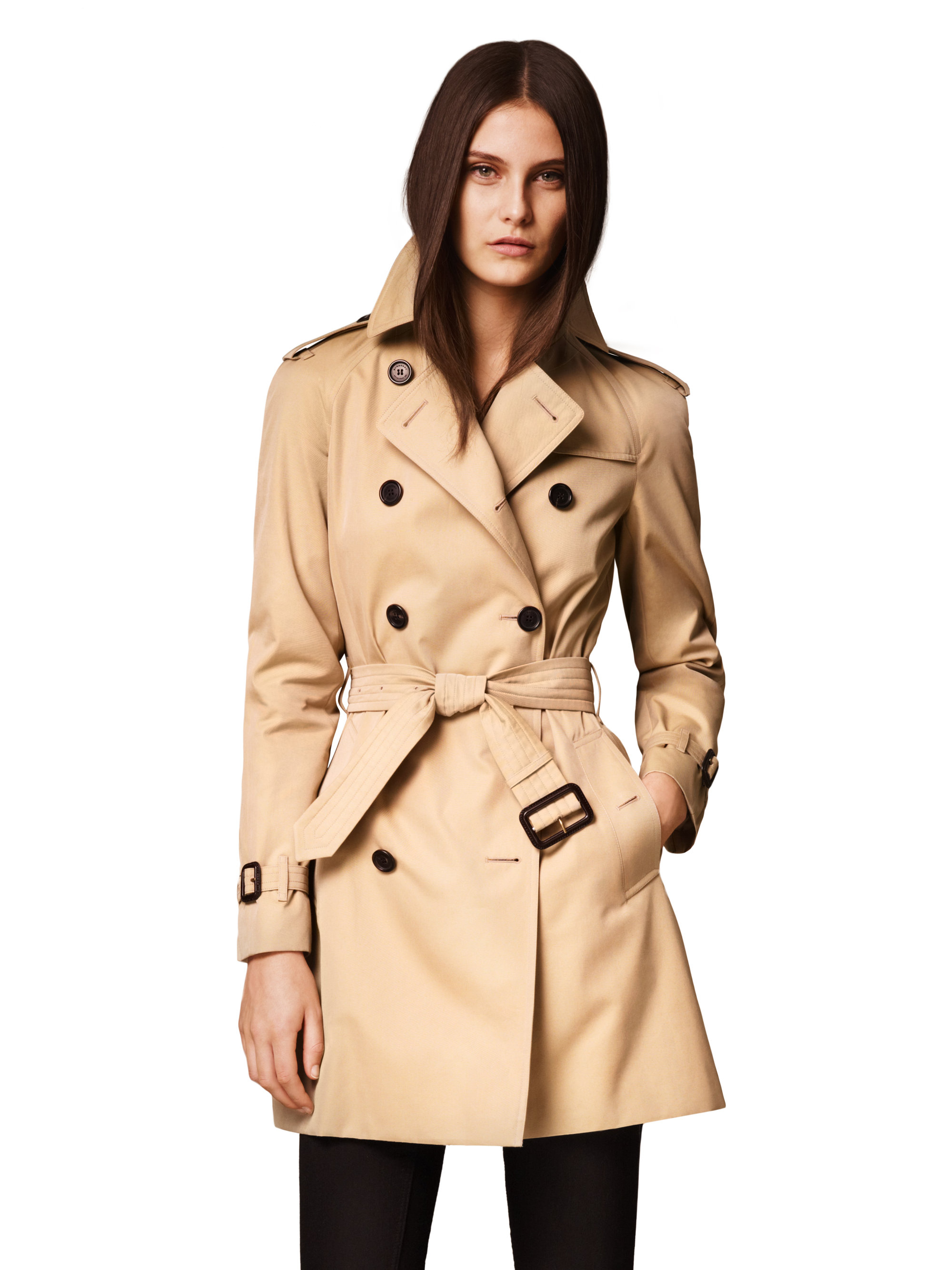 Lyst - Burberry Westminster Mid-length Heritage Trench Coat in Natural