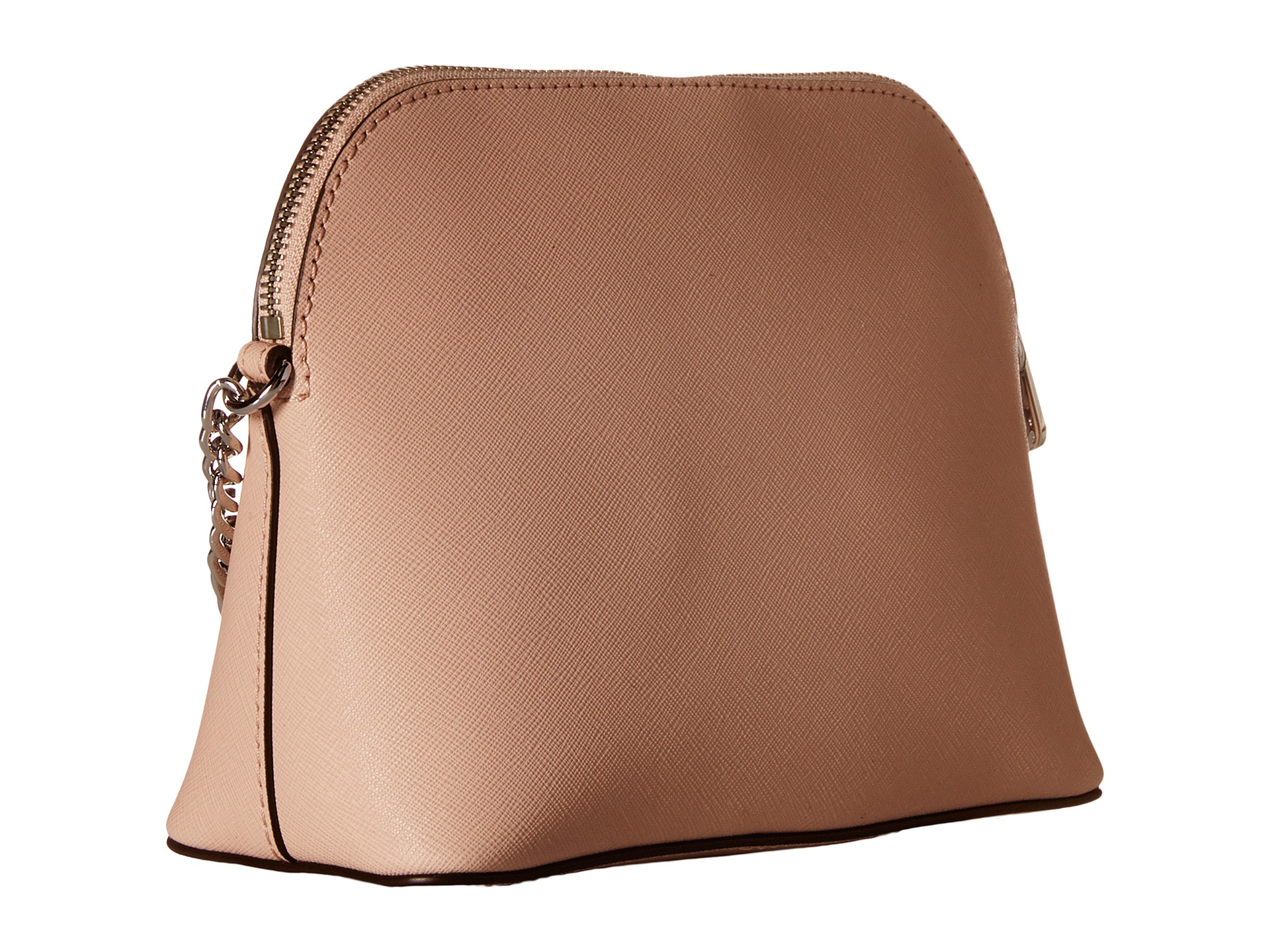 lyst michael michael kors large dome crossbody in lyst michael michael kors large dome crossbody in