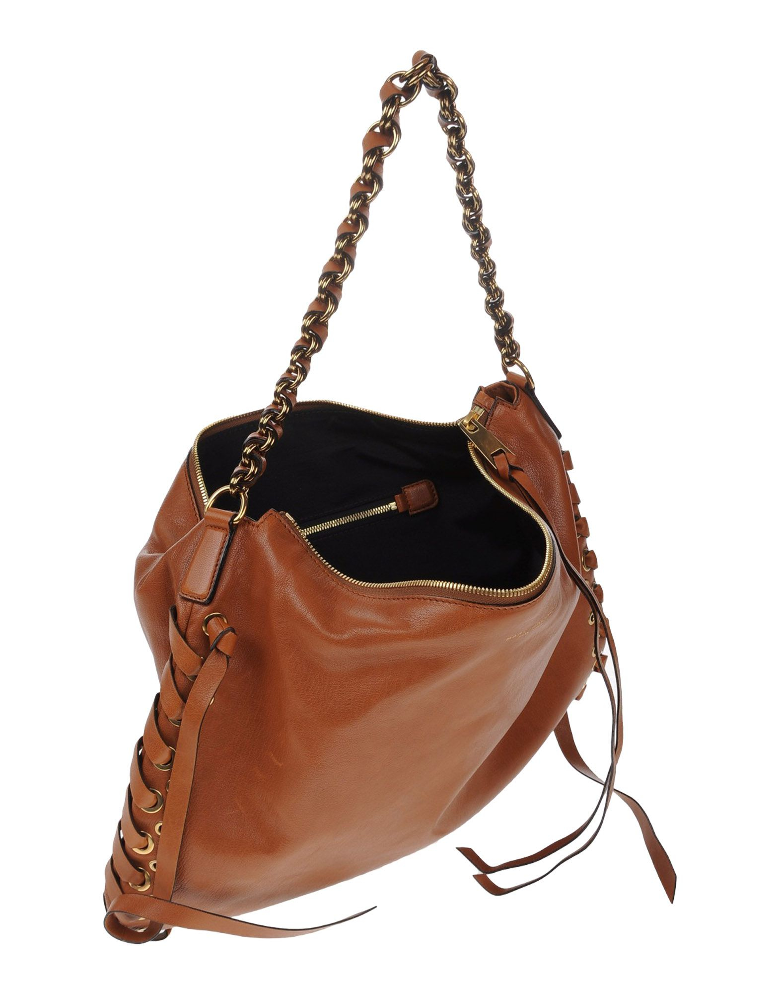 marc jacobs brown downtown handbag