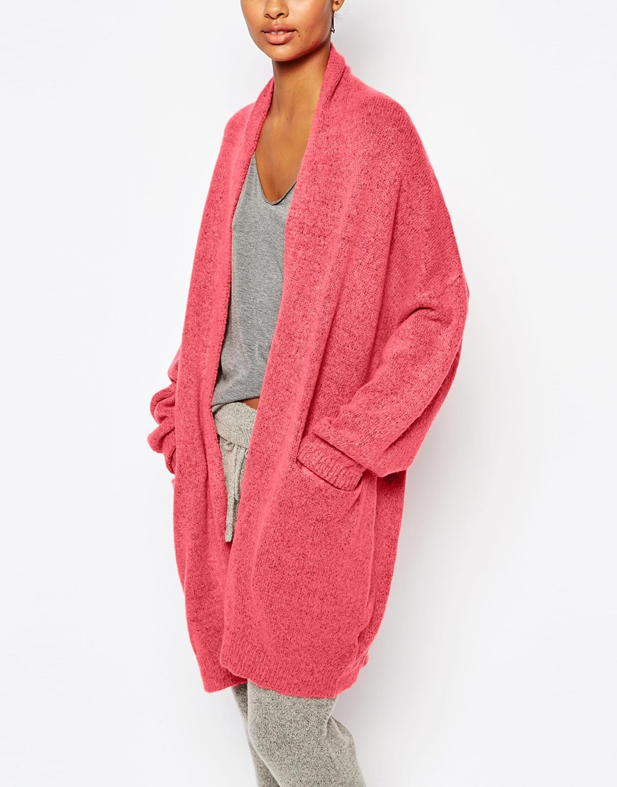 oversized lounge cardigan